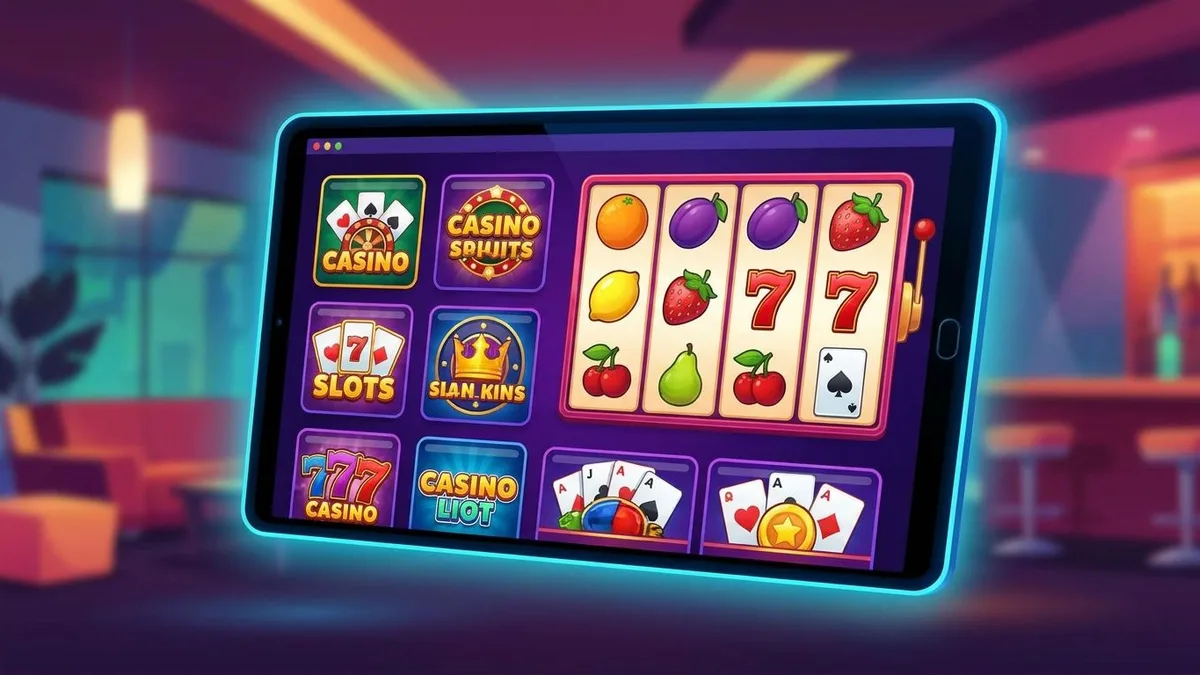 Casino games lobby