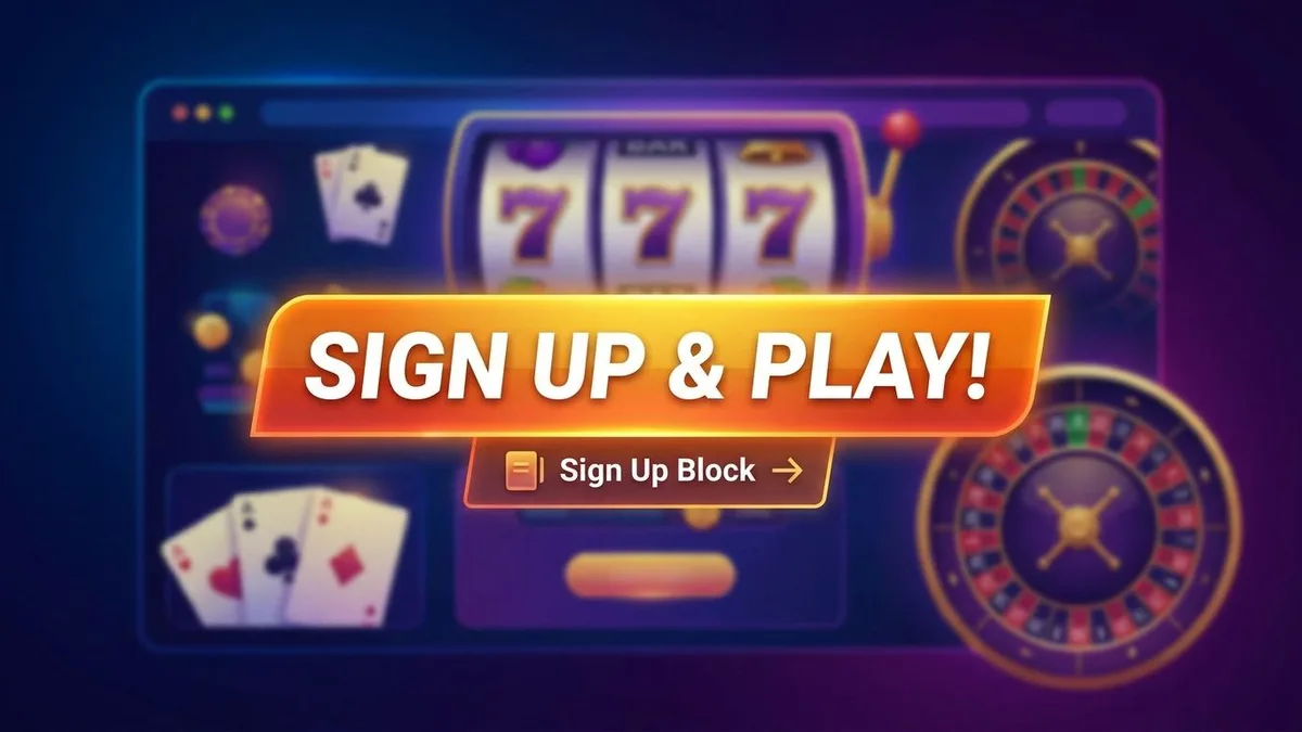 Sign Up With Bonus